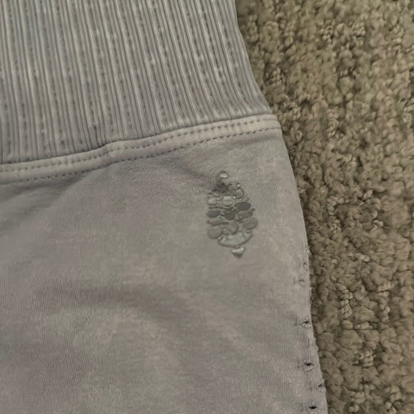 Light Gray Free People Athletic Set - Picture 2 of 6